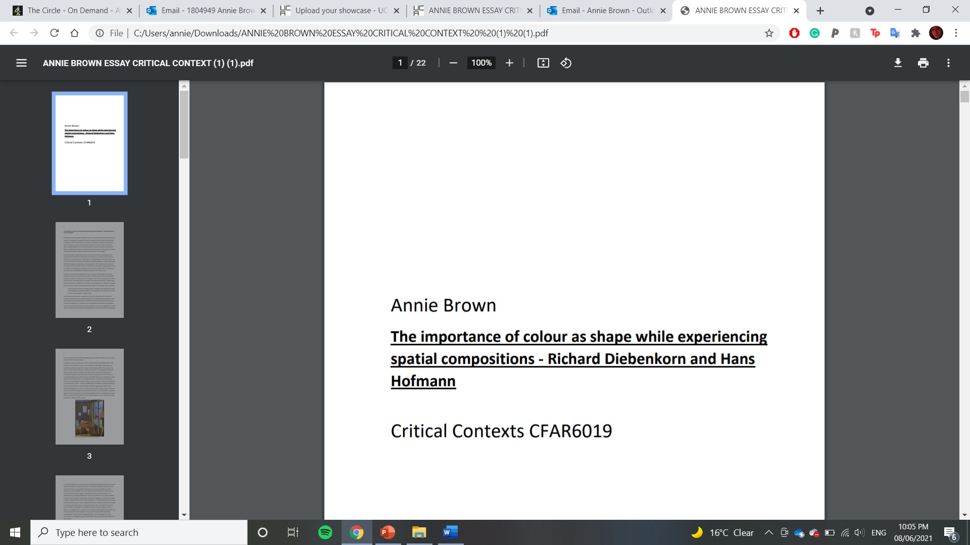 Annie Brown | Fine Art 6